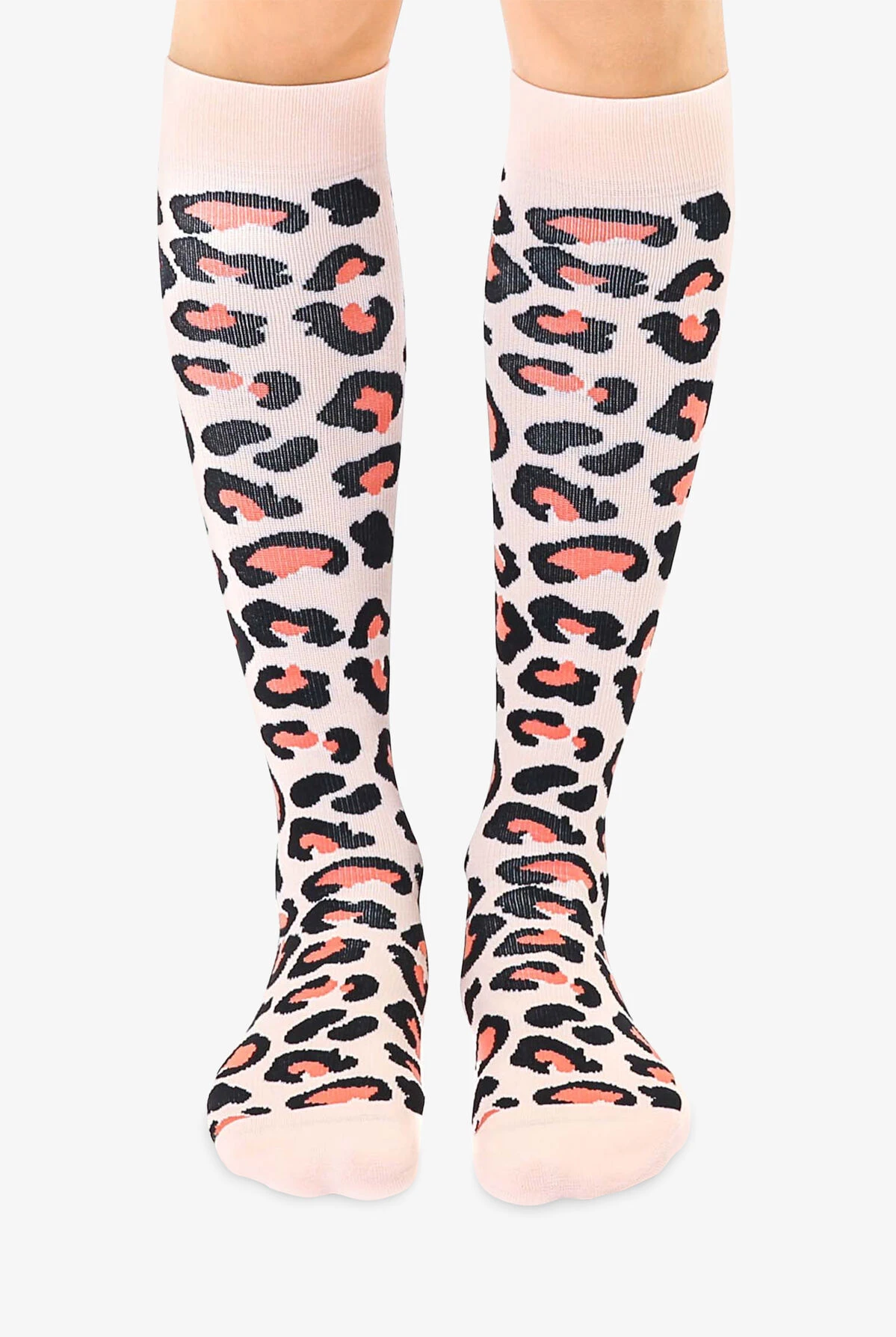 Living Royal Leopard Women's 15-20 MmHg Moderate Compression Socks 3 Living Royal Leopard Women's 15-20 MmHg Moderate Compression Socks