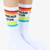 Living Royal Spread Love Unisex Classic Crew Socks 1 Living Royal Spread Love Unisex Classic Crew Socks -Scrubs Wear Store LRSPREAD 101623 1 S