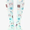 Living Royal Travel Women's 15-20 MmHg Moderate Compression Socks -Scrubs Wear Store LRTRAVEL 101623 1 S