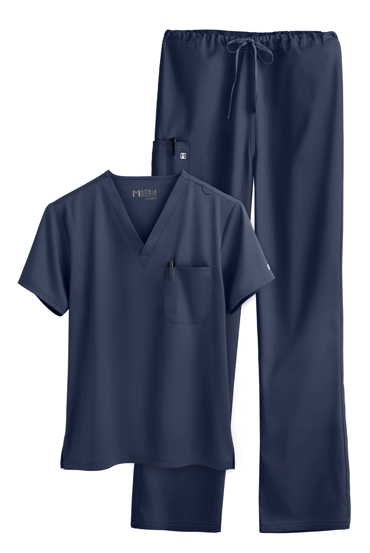 Maevn Matrix Basic Unisex 3-Pocket STRETCH V-Neck & Drawstring Pant Scrub Set 3 Maevn Matrix Basic Unisex 3-Pocket STRETCH V-Neck & Drawstring Pant Scrub Set