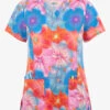 UA Exclusive Maevn Floral Dream Blossom Women's 3-Pocket V-Neck Print Scrub Top 2 UA Exclusive Maevn Floral Dream Blossom Women's 3-Pocket V-Neck Print Scrub Top -Scrubs Wear Store MA9800DRB 1