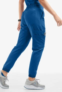 Movement By Butter-Soft Cephei Women's 11-Pocket Jogger Scrub Pants -Scrubs Wear Store MBS395 ROYAL 3