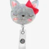 Outside The Box Cat Glitterific ID Badge Holder -Scrubs Wear Store OBGLCAT 100423 1
