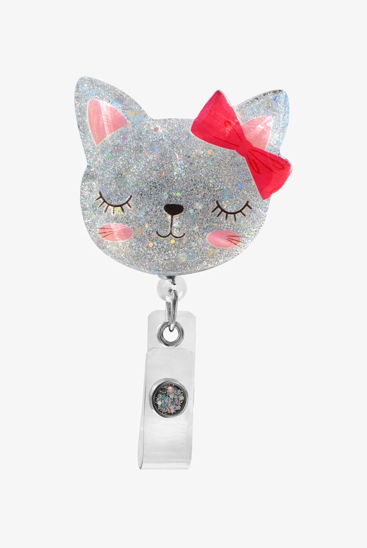 Outside The Box Cat Glitterific ID Badge Holder 3 Outside The Box Cat Glitterific ID Badge Holder