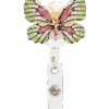 Outside The Box Butterfly Sparkle & Shine Swivel Badge Reel -Scrubs Wear Store OBSSBFLY 1