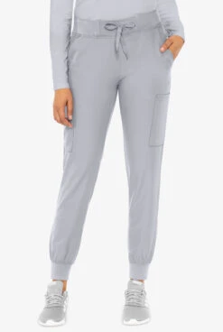 Med Couture Insight Women's 6-Pocket Cargo Jogger Scrub Pants - Petite