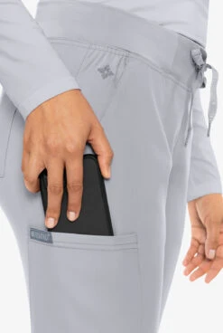 Med Couture Insight Women's 6-Pocket Cargo Jogger Scrub Pants -Scrubs Wear Store P2711 CLOUD 2 HV 1