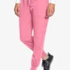 Med Couture Peaches Women's 4-Pocket STRETCH Seamed Cargo Jogger Scrub Pants - Petite -Scrubs Wear Store P8721 TAFPI 1