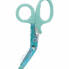 Prestige 5.5 Daisy Aqua StyleMate Stainless Steel Nurse Utility Scissor -Scrubs Wear Store PR871DAQ 1