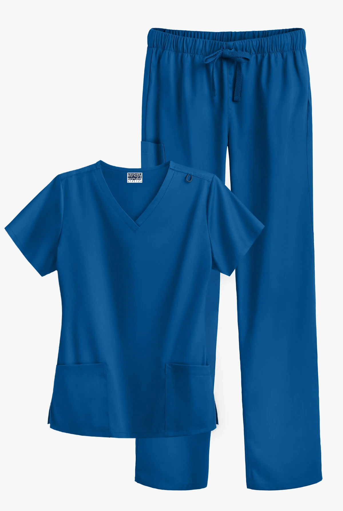 Strictly Scrubs STRETCH Women's 4-Pocket Scrub Set - Tall 3 Strictly Scrubs STRETCH Women's 4-Pocket Scrub Set - Tall