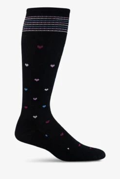 Sockwell Full Heart Women's 15-20 MmHg Wide Moderate Compression Socks
