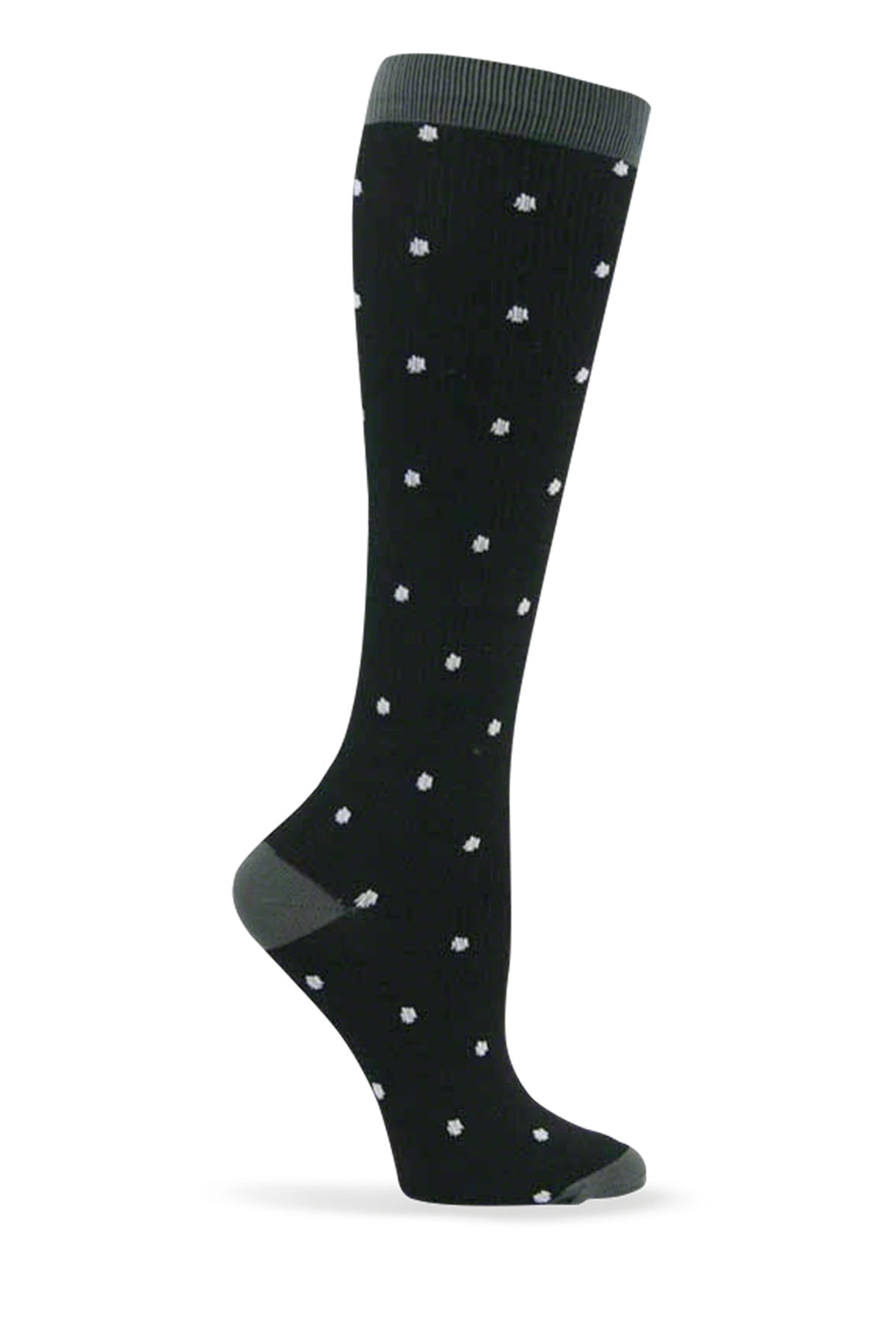 Think Fashion Mini Polka Dot Women's 10-14 MmHg Light Compression Socks 3 Think Fashion Mini Polka Dot Women's 10-14 MmHg Light Compression Socks