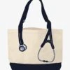 Think Medical Fashion Black Stethoscope Utility Tote 1 Think Medical Fashion Black Stethoscope Utility Tote -Scrubs Wear Store TH94549 1