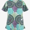 Tasha & Me Mandalas Women's 2-Pocket V-Neck Print Scrub Top -Scrubs Wear Store TM980MAN 1