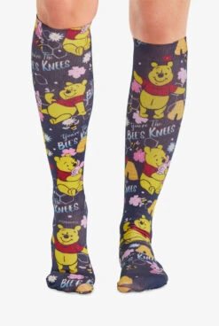 Cherokee Tooniforms Honey Women's 8-15 MmHg Light Compression Socks