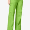 WonderWink WonderFLEX Faith Women's 6-Pocket STRETCH Cotton Rich Boot Cut Cargo Scrub Pants - Petite