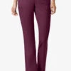 WonderWink PRO Women's 6-Pocket STRETCH Drawstring Cargo Scrub Pants - Petite 1 WonderWink PRO Women's 6-Pocket STRETCH Drawstring Cargo Scrub Pants - Petite -Scrubs Wear Store W5319 WINE 1