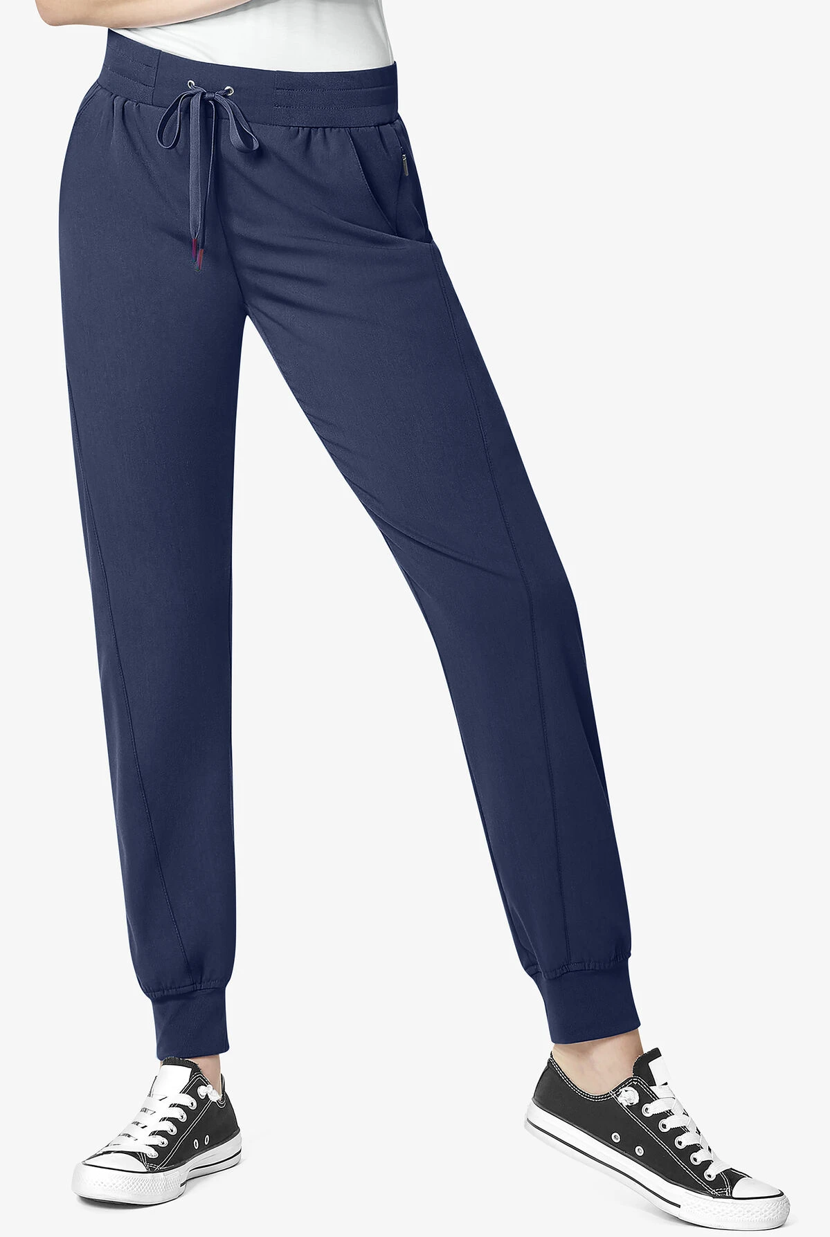 WonderWink Aero Women's 7-Pocket STRETCH Yoga Waistband Cargo Jogger Scrub Pants - Petite 3 WonderWink Aero Women's 7-Pocket STRETCH Yoga Waistband Cargo Jogger Scrub Pants - Petite