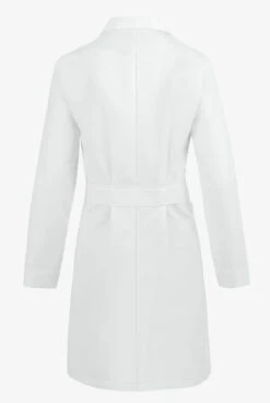 White Swan Meta Women's 37" 6-Pocket Lab Coat -Scrubs Wear Store WM1964 WHITE 4