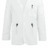 White Swan Meta Men's 30" 7-Pocket Lab Coat -Scrubs Wear Store WM739 WHITE 1