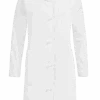 White Swan Meta Women's 38" 5-Pocket Lab Coat -Scrubs Wear Store WM763 WHITE 1